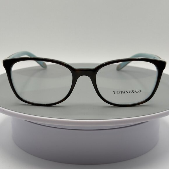 Tiffany & Co. Eyeglasses Frames Only TF 2109-H-B 8134 51-17-140 Brown Italy READ - Picture 2 of 9
